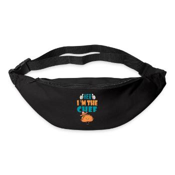 Ihr i m der Koch Geschenk Tacos Taco Mexiko - Gürteltasche - Schwarz - Vorne