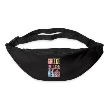Greece Party Crew - Bum bag - black - Front