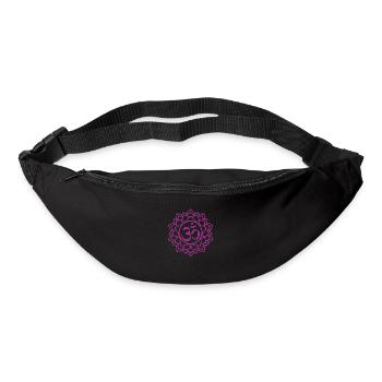 Crown chakra - Bum bag - black - Front