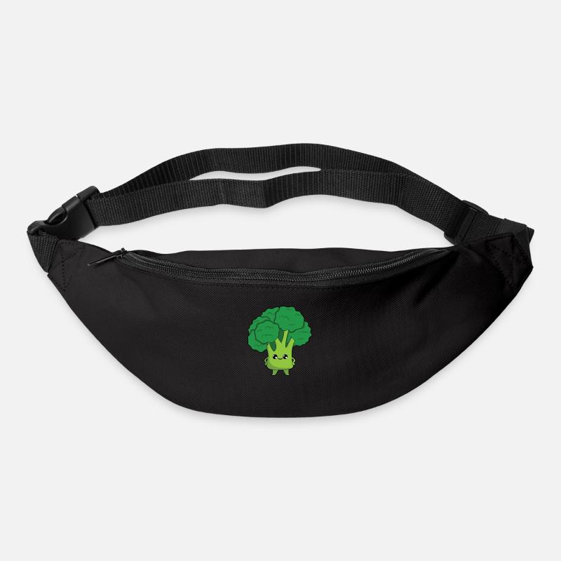 Brokkoli - Gürteltasche - Schwarz
