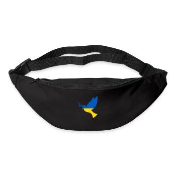 peace for ukraine - Bum bag - black - Front