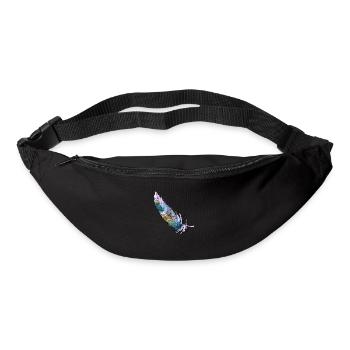 Feather - Bum bag - black - Front