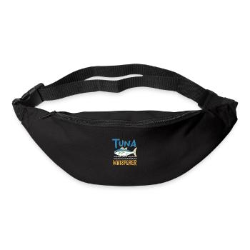 Thunfischfang - Gürteltasche - Schwarz - Vorne