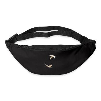 Snow geese - Bum bag - black - Front