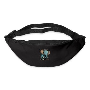 elephant headphones - Gürteltasche - Schwarz - Vorne