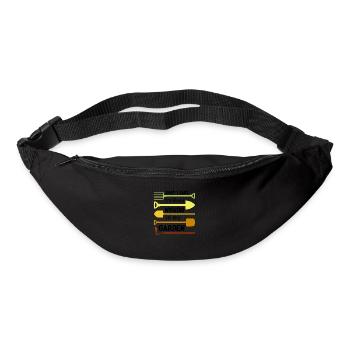 Gardener Funny Quote Nature Lover Plants Gardening - Bum bag - black - Front