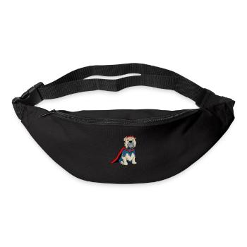 Supertchup the hero dog - Bum bag - black - Front