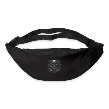 Dark Wings: Skull and Bat - Bum bag - black - Front
