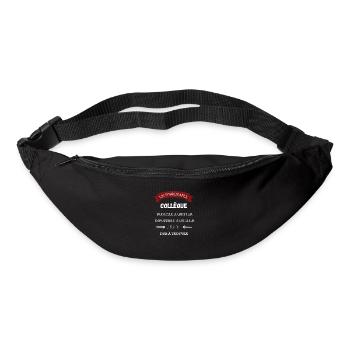 Terrific colleague gift - Bum bag - black - Front
