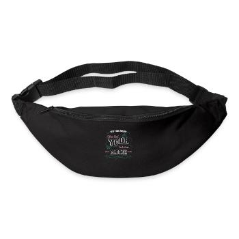 wrench a diesel mechanic funny sayings - Bum bag - black - Front