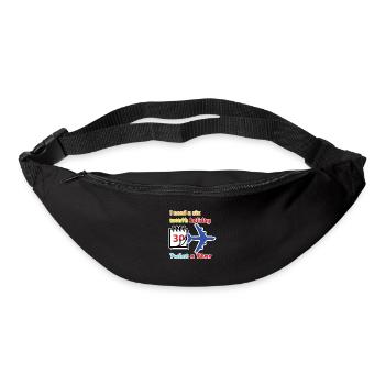 I need a six month holiday twice a year - Bum bag - black - Front