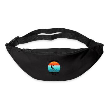 Water skis, water skis, water skiers - Bum bag - black - Front