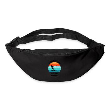 Water skis, water skis, water skiers - Bum bag - black - Front