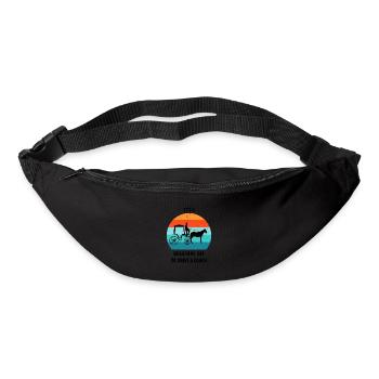 Coachman Carriage Horse-drawn carriage Carriage - Bum bag - black - Front