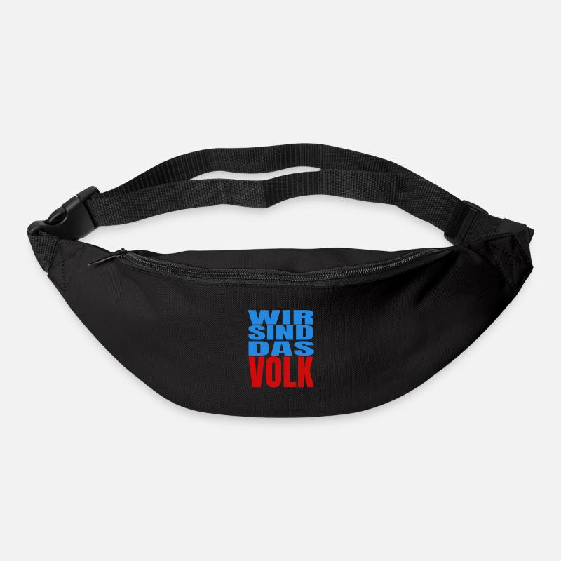 Wir sind das Volk - Gürteltasche - Schwarz
