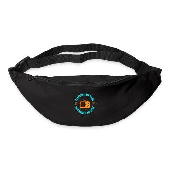 Ham Radio Is My Game - Gürteltasche - Schwarz - Vorne