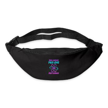 Pro choice pro love pro science - Gürteltasche - Schwarz - Vorne