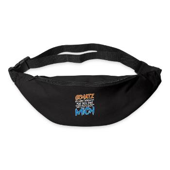 Schatz ich habe versucht dich das perfekt Geschenk - Gürteltasche - Schwarz - Vorne