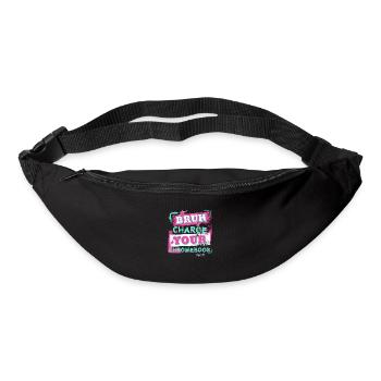 Funny Teachers Bruh Charge Your Chromebook Thanks - Bum bag - black - Front