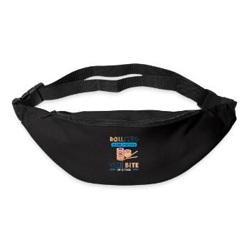 Sushi Japan Essen Sushi-Mahlzeit - Gürteltasche - Schwarz - Vorne