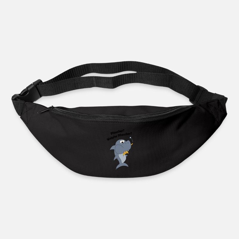 Welpfer Pfaucher? - Gürteltasche - Schwarz
