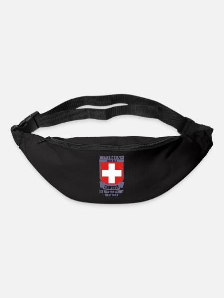 Schweizer Perfekt - Gürteltasche - Schwarz