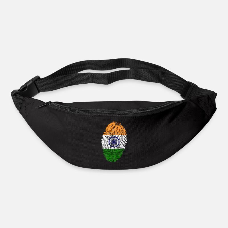 Fingerprint - India - Bum bag - black