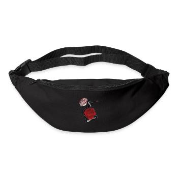 Bloody Flower - Sac banane - noir - Devant