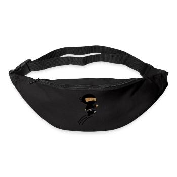 ninja - Gürteltasche - Schwarz - Vorne