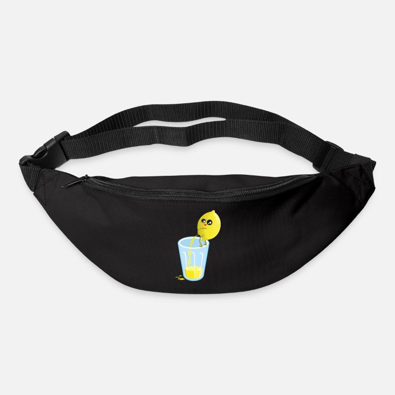 Lemon pees lemonade - Bum bag - black