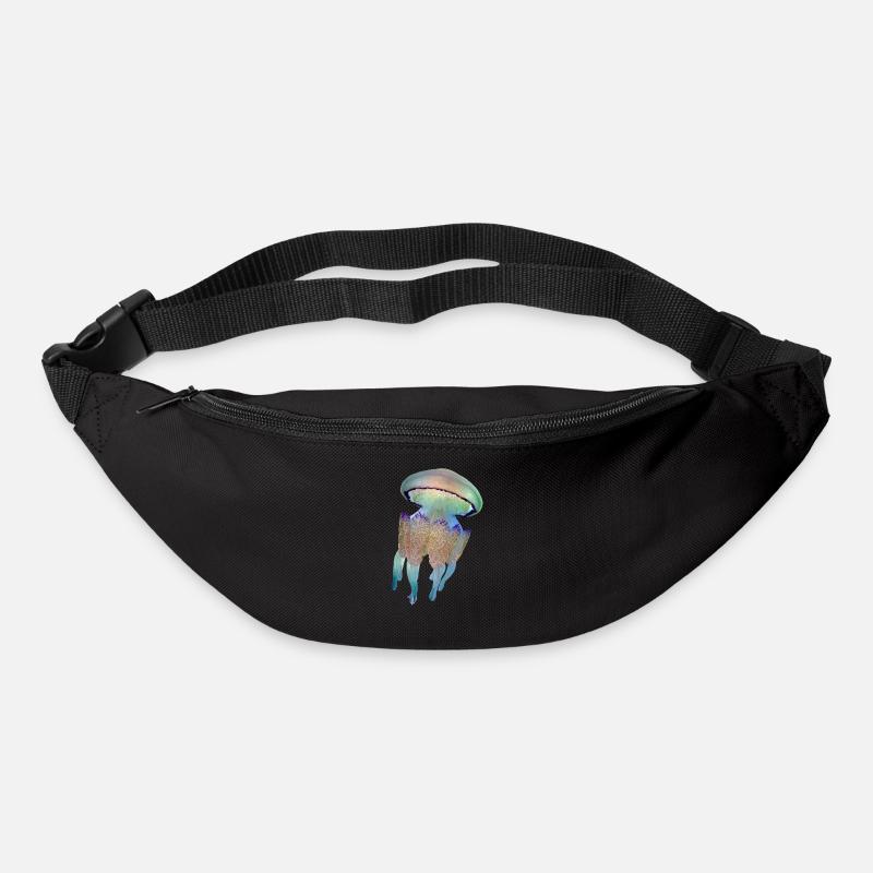 Méduse - Sac banane - noir