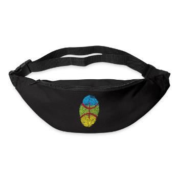 Empreinte Amazigh - Sac banane - noir - Devant