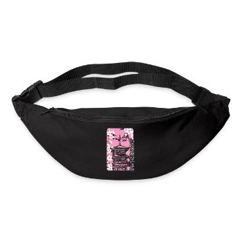Japan Spring Sakura - Bum bag - black - Front