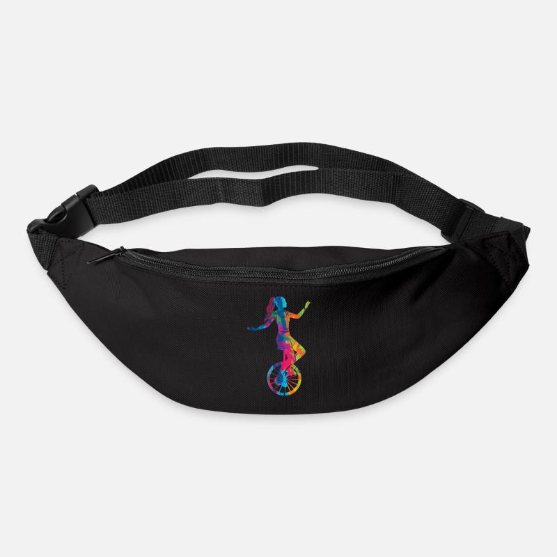 Monocycle monocycle monocycle monocycle monocycle - Sac banane - noir
