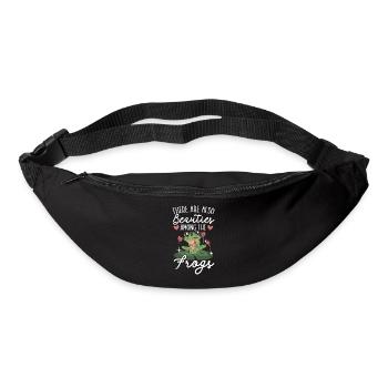There are also beauties among the frogs Froggy - Bum bag - black - Front