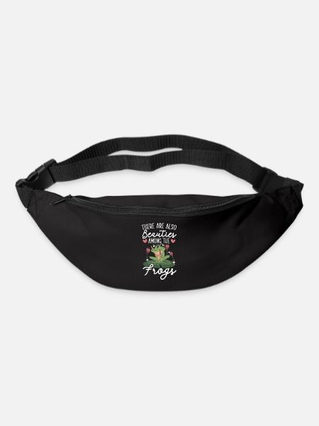 Il y a aussi des beautés parmi les grenouilles Froggy - Sac banane - noir