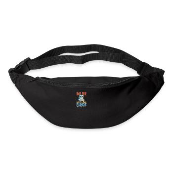 Lustiges Gaming Skelett Streaming Computerspiele - Gürteltasche - Schwarz - Vorne