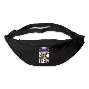 Bisexuels LGBTQ - Sac banane - noir - Devant