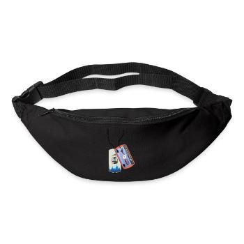 Erkennungsmarke Montana Wintersport Gondel USA - Gürteltasche - Schwarz - Vorne