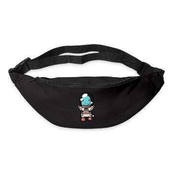 hugadino astronaut T-Rex, dino, cute dinosaur - Bum bag - black - Front