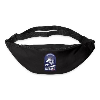 Finnish Lapland Northern Lights - Bum bag - black - Front