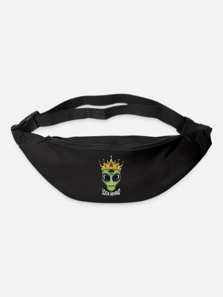 Alienkönig - Gürteltasche - Schwarz