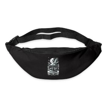Mythical Holiday Carousel Fantasy Creature - Bum bag - black - Front