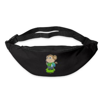 Monkey Teacher Book School - Bum bag - black - Front