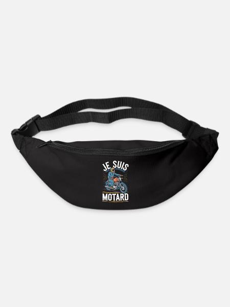 Je suis motard - Sac banane - noir