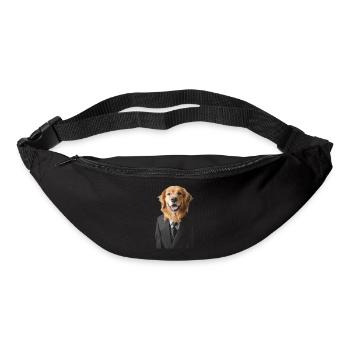 Chien - Sac banane - noir - Devant