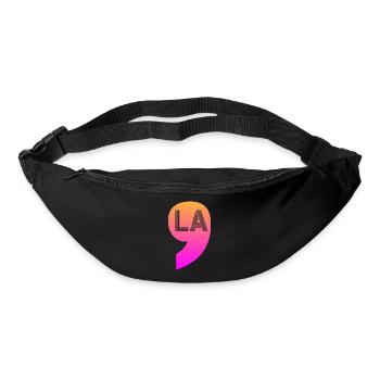 virgule la1 - Sac banane - noir - Devant