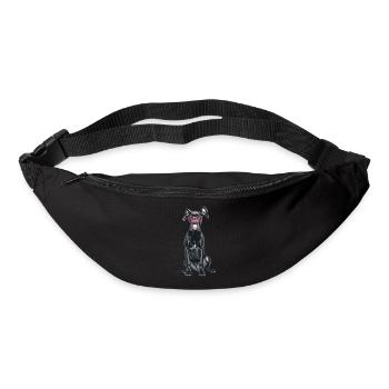 Deutsche Dogge - Gürteltasche - Schwarz - Vorne