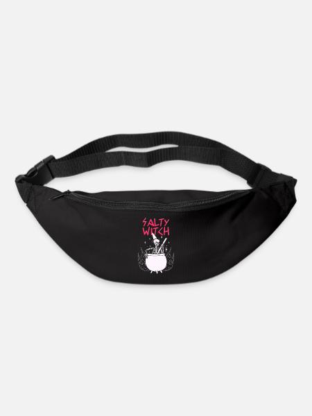 Salty Witch Hexenkessel Cauldron Skelett Skeleton - Bum bag - black