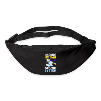 Public Fart Funny Inappropriate - Bum bag - black - Front
